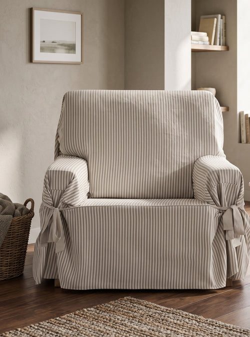 Housse de fauteuil à nœuds