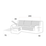 Cubre Chaise longue Antideslizante Vancouver