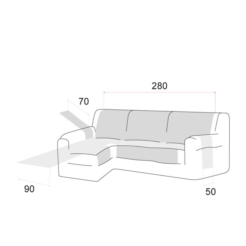 Cubre Chaise longue Antideslizante Vancouver