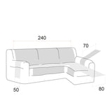 Cubre Chaise longue Antideslizante Vancouver