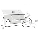 Cubre sofá Chaise Longue DRY PROTECT