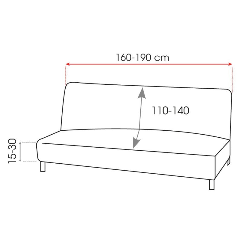 Funda Elástica Sofá Cama Zafiro