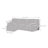 Funda Multielástica Chaise Longue Boston