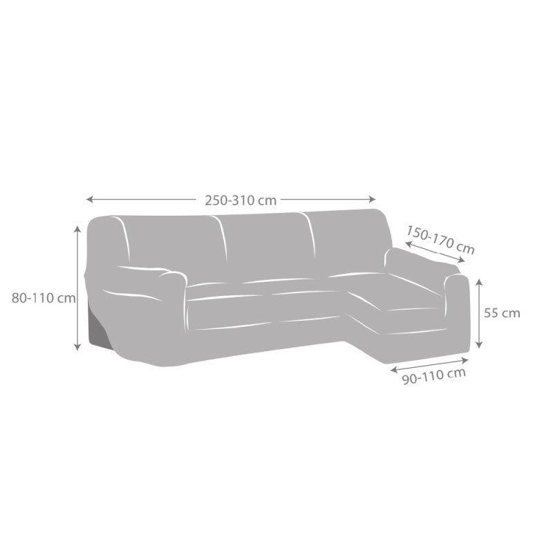 Funda Multielástica Chaise Longue Candi