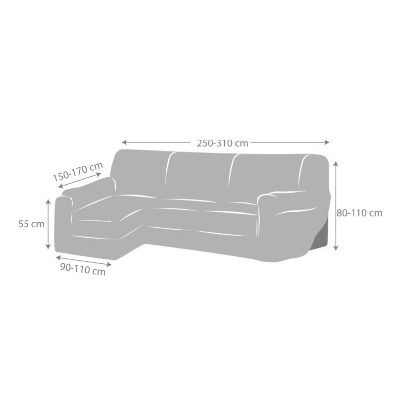 Funda Multielástica Chaise Longue Candi