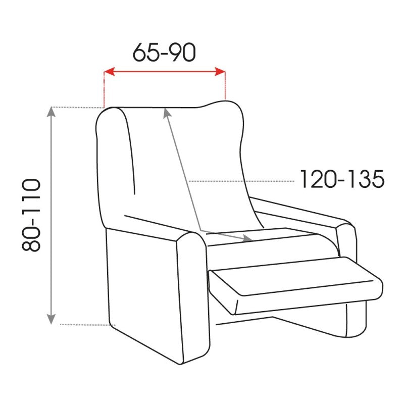 Funda Multielástica Sillón Relax Stark