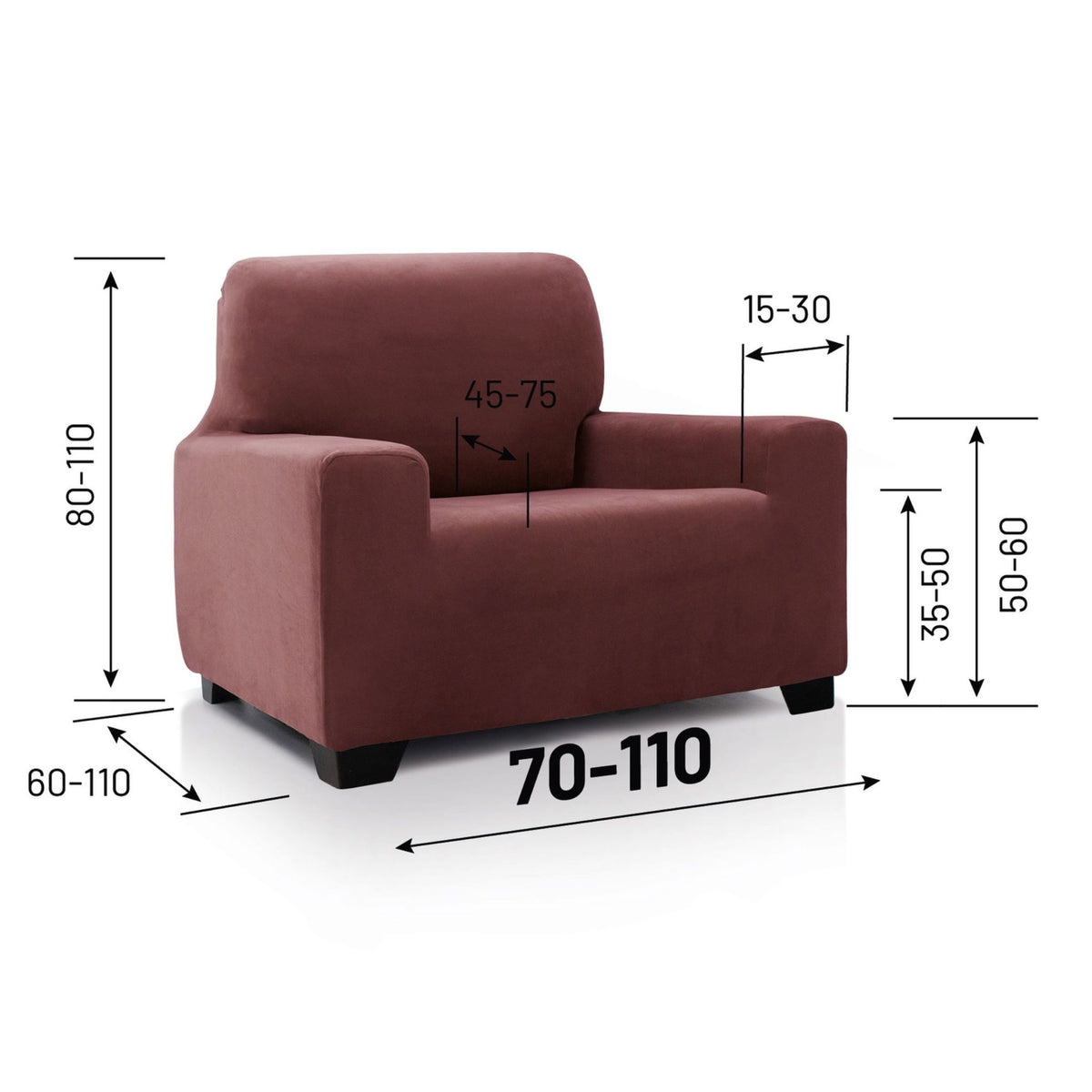 Housse de Canapé Super Extensible Velvet