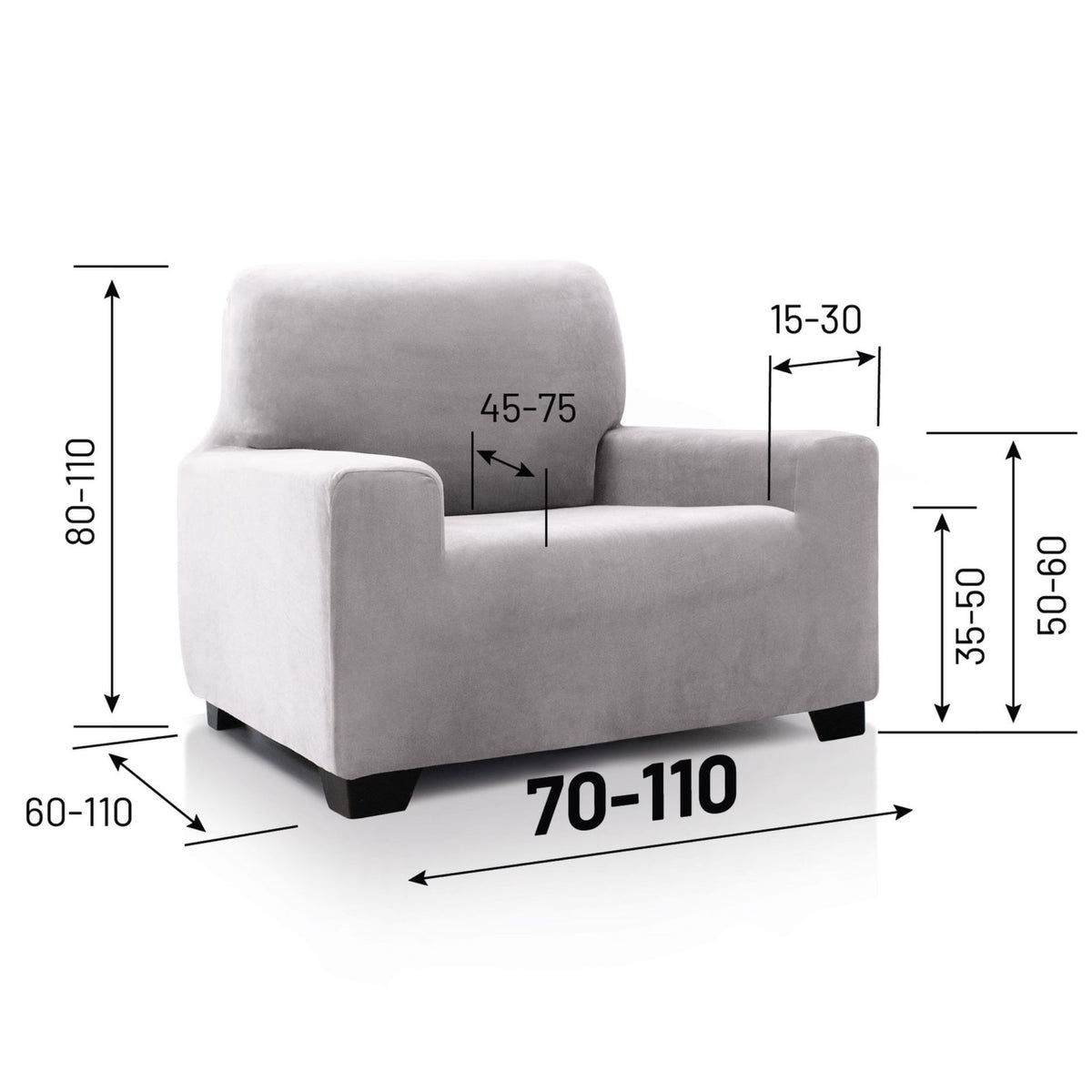 Housse de Canapé Super Extensible Velvet