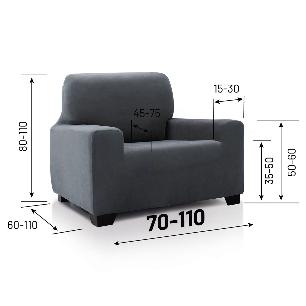 Housse de Canapé Super Extensible Velvet